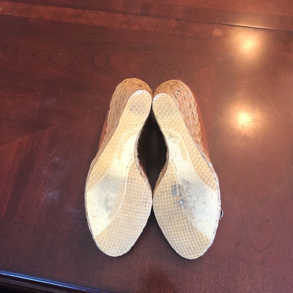 Stuart Weizmann Bow-Accented Espadrille Wedges - Picture 5 of 5